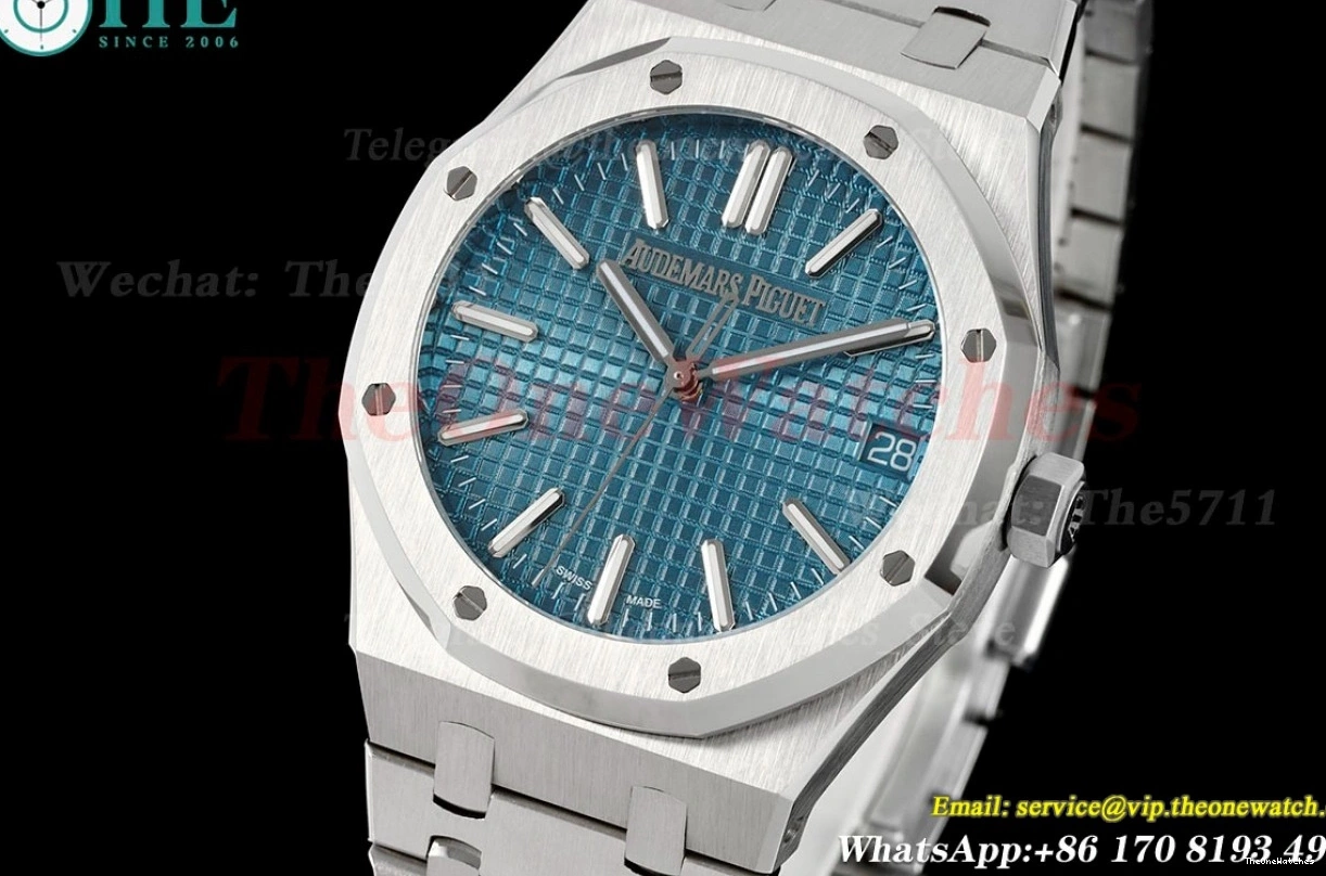 Super 15510 41mm Oak Royal Clone SS Blue SS IPF A4302 Stk 0512